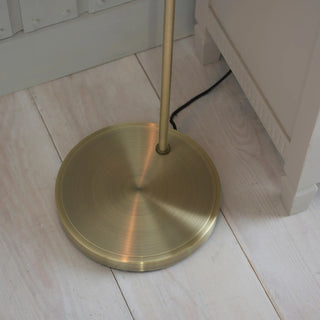Hansen Floor Lamp Antique Brass - KC at HOME