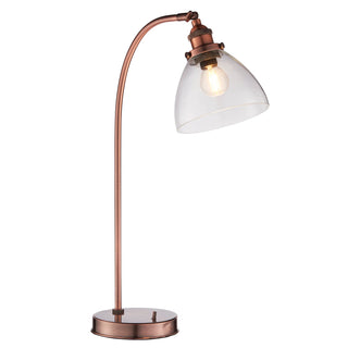 Hansen Table Lamp Aged Copper - KC at HOME