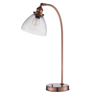 Hansen Table Lamp Aged Copper - KC at HOME