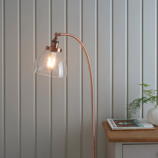 Hansen Floor Lamp Aged Copper - KC at HOME