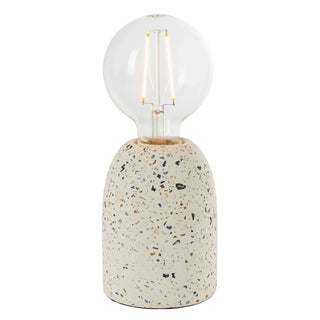 Terrazzo Table Lamp White - KC at HOME