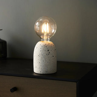 Terrazzo Table Lamp White - KC at HOME