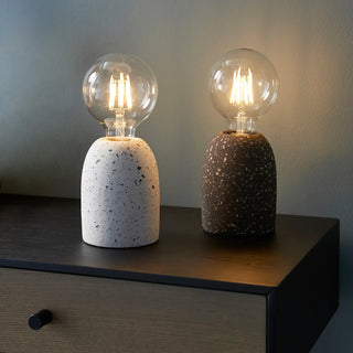 Terrazzo Table Lamp White - KC at HOME