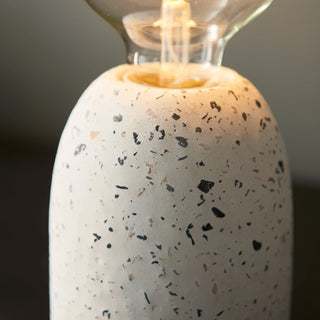 Terrazzo Table Lamp White - KC at HOME