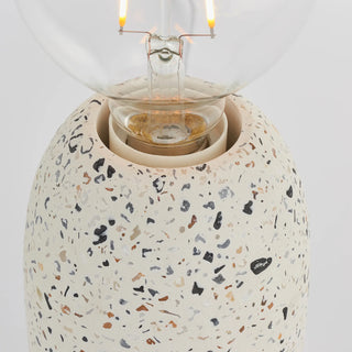 Terrazzo Table Lamp White - KC at HOME