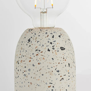 Terrazzo Table Lamp White - KC at HOME