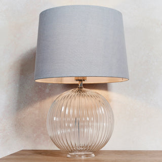 Jemma Table Lamp Clear - KC at HOME