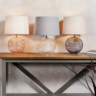 Jemma Table Lamp Clear - KC at HOME