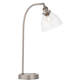 Hansen 1 Table Light Brushed Silver - KC at HOME