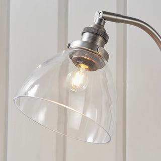 Hansen 1 Table Light Brushed Silver - KC at HOME