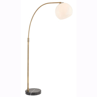 Otto Floor Lamp Black Marble - KC at HOME