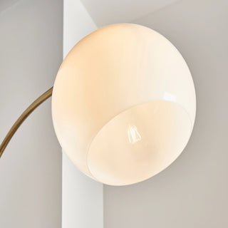 Otto Floor Lamp Black Marble - KC at HOME