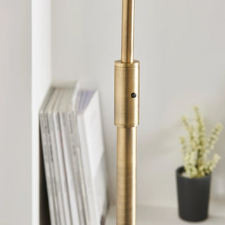 Otto Floor Lamp Black Marble - KC at HOME