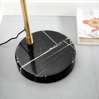 Otto Floor Lamp Black Marble - KC at HOME