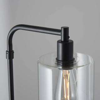 Toledo Floor Lamp Black - KC at HOME
