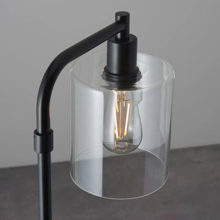 Toledo Floor Lamp Black - KC at HOME