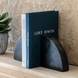Tamera Marble Bookends Stone - Set of 2 - KC At Home