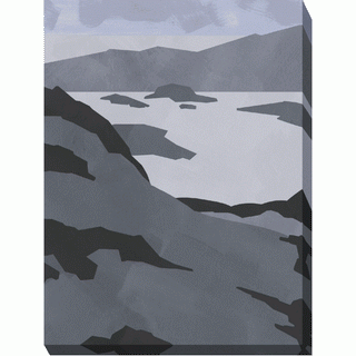 Greyscale Island I