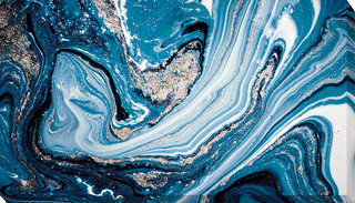 Blue Marble Swirl