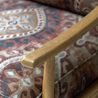 Reliant Armchair Zari Jacquard