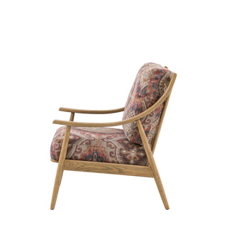 Reliant Armchair Zari Jacquard
