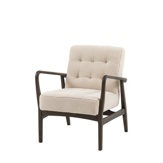 Humber Armchair Cream Faux Sheepskin