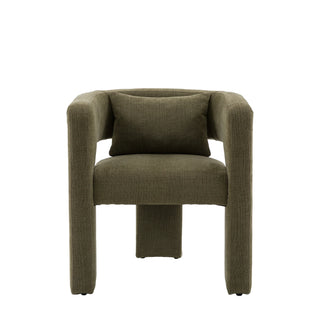 Arezzo Armchair Chair Green - KC at HOME