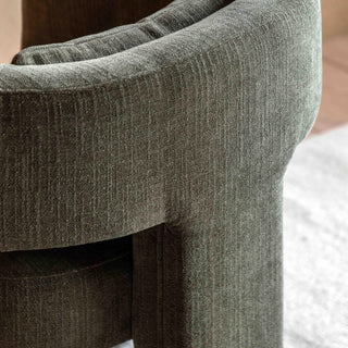 Arezzo Armchair Chair Green - KC at HOME