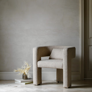 Arezzo Armchair Taupe - KC at HOME