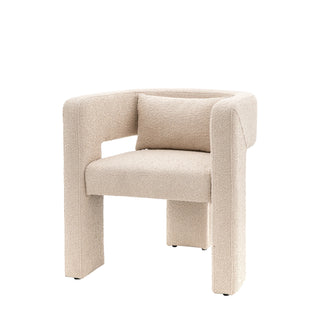 Arezzo Armchair Taupe - KC at HOME