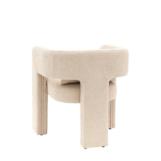 Arezzo Armchair Taupe - KC at HOME