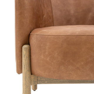 Tindon Armchair Vintage Brown Leather