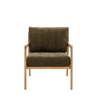 Cortona Armchair Moss Green - KC at HOME