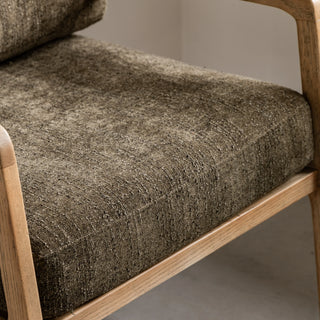 Cortona Armchair Moss Green - KC at HOME
