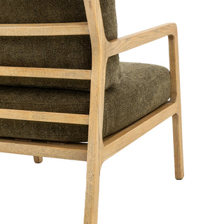 Cortona Armchair Moss Green - KC at HOME