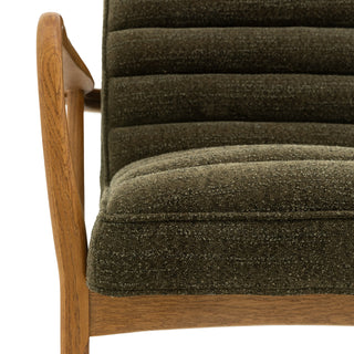 Datsun Armchair Green Boucle