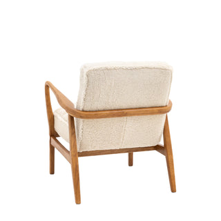 Datsun Armchair Cream Sheepskin