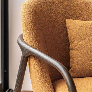 Alegra Armchair Ochre - KC at HOME