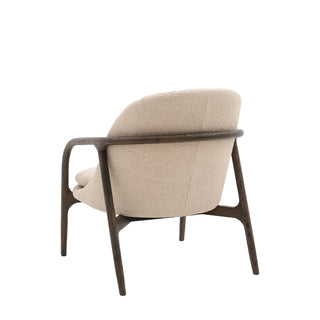 Alegra Armchair Taupe - KC at HOME