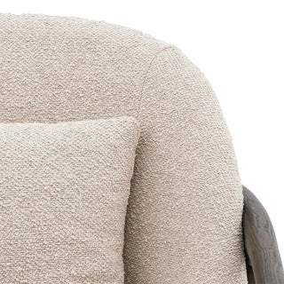 Alegra Armchair Taupe - KC at HOME