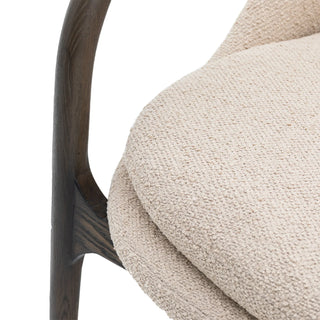 Alegra Armchair Taupe - KC at HOME