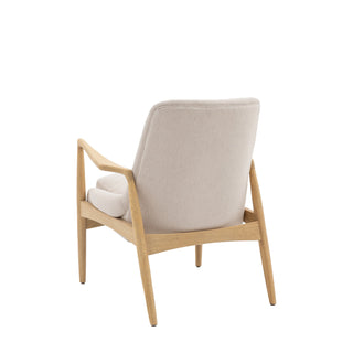 Carrera Armchair Natural Linen - KC at HOME