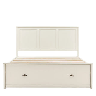 Eton 6' 2 Drawer Storage Bed White - KC at HOME