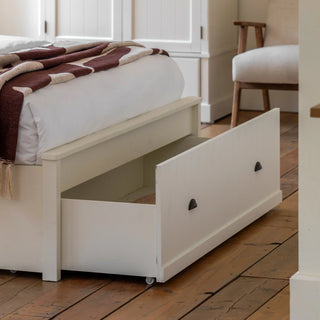 Eton 6' 2 Drawer Storage Bed White - KC at HOME