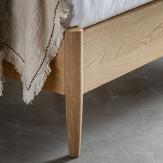 Hatfield 4'6 Spindle Bed Natural - KC at HOME