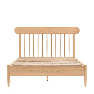 Hatfield 5' Spindle Bed Natural - KC at HOME