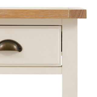 Eton 1 Drawer Bedside White - KC at HOME