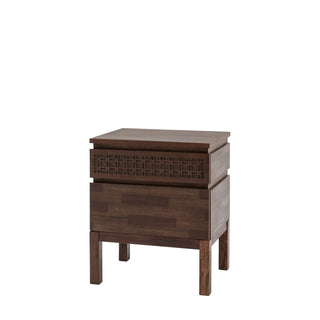 Boho Retreat Bedside 2 Drawer Chest - KC at HOME