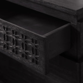 Boho Boutique Bedside 2 Drawer Chest - KC at HOME