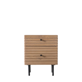 Okayama 2 Drawer Bedside
